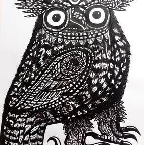 Zeichnungen, Hibou, Florent Meyer