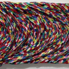 Peinture, Mouvement hypnotique, Nathanael Koffi