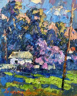 Painting, Morning walk, Oksana Ivanyuk