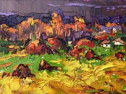 Painting, After the rain, Oksana Ivanyuk