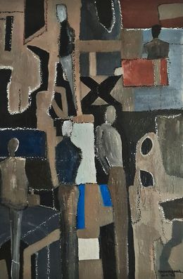 Peinture, Geometric Rustic - Celebrity, Vercmagnus Estuardo Chavez