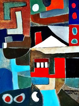 Peinture, Bauhaus Sweet Bauhaus, Vercmagnus Estuardo Chavez