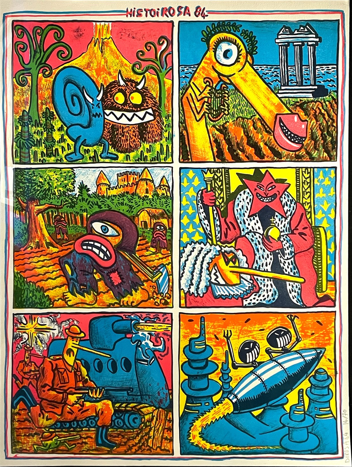Hervé Di Rosa, Histoirosa 84 Hervé Di Rosa, Histoirosa 84
