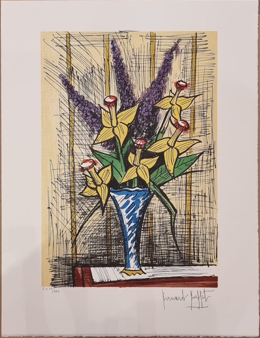 Bernard Buffet, Jonquille et Lila Bernard Buffet, Jonquille et Lila