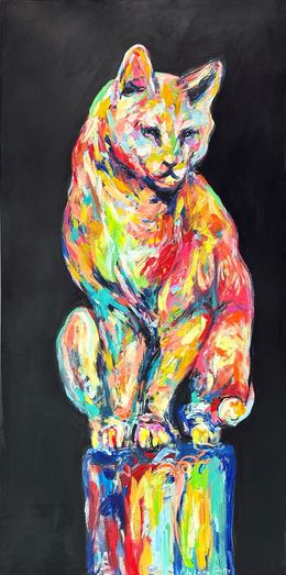 Painting, Bunte Gelassenheit, Nicole Leidenfrost