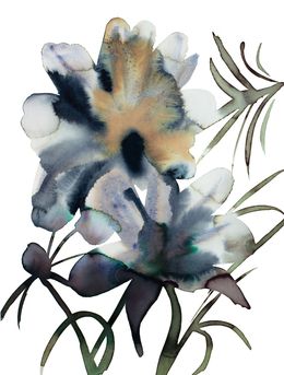 Painting, Abstract Floral No. 14, Elizabeth Becker