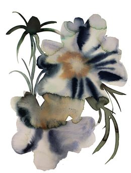 Painting, Abstract Floral No. 12, Elizabeth Becker