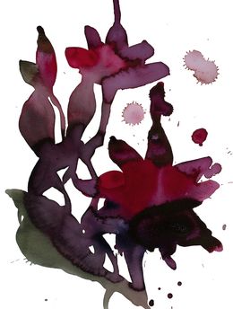 Painting, Abstract Floral No. 23, Elizabeth Becker