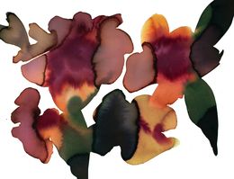Painting, Abstract Floral No. 21, Elizabeth Becker