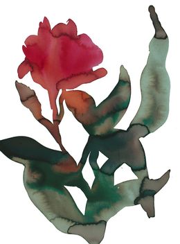 Painting, Abstract Floral No. 30, Elizabeth Becker