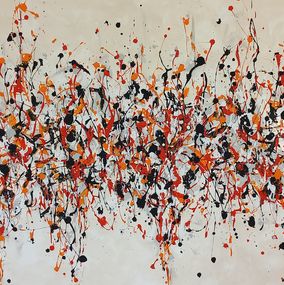 Gemälde, Splashes 14, Max Yaskin