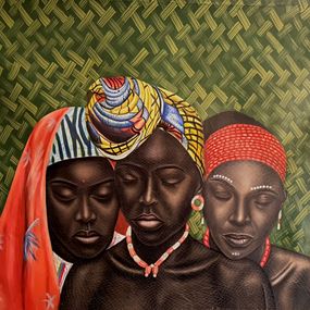 Gemälde, Triad, Ayotunde Ayomide