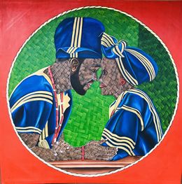 Gemälde, Iron Sharpens Iron, Ayotunde Ayomide