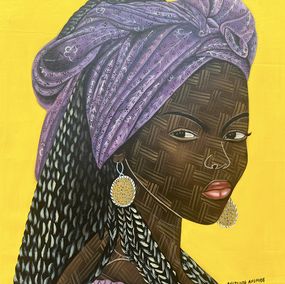 Gemälde, Glamour 1 (Portrait of Ayoke) -, Ayotunde Ayomide