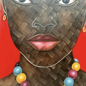 Gemälde, Gaze 1, Ayotunde Ayomide