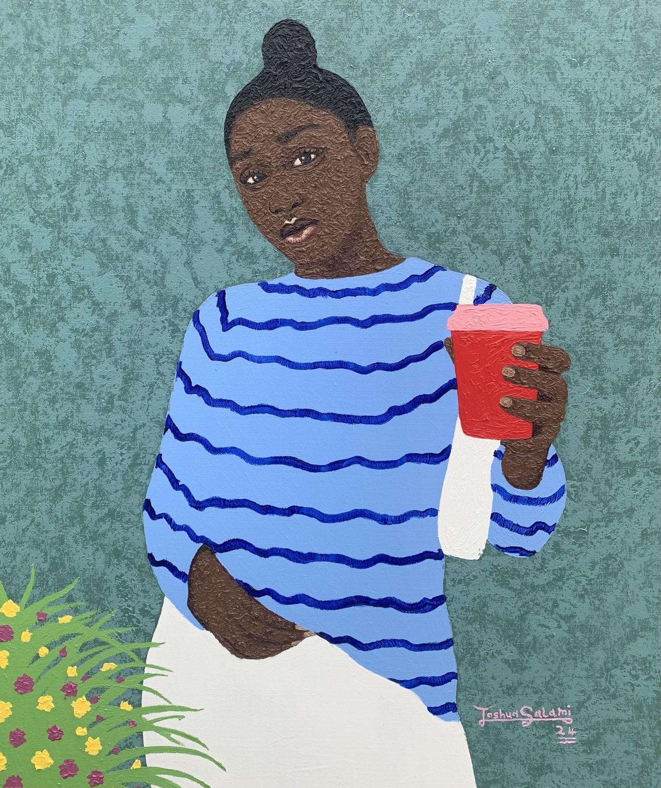 Joshua Salami, Blue Sleeve Joshua Salami, Blue Sleeve