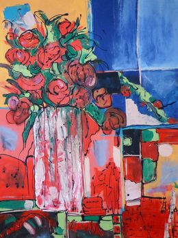 Peinture, StillLife (My window), Floria Rey
