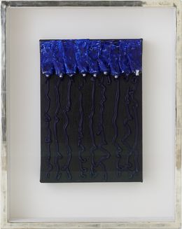 Painting, Accumulation bleu, Arman