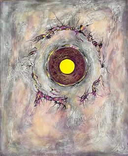 Peinture, Plonger au fond de l’inconnu, Christine Marie Nobre