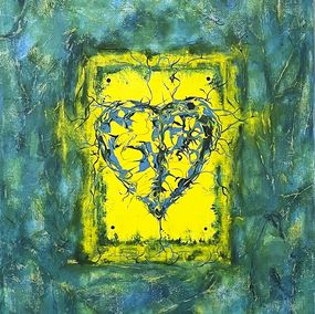 Gemälde, Le coeur a ses raisons, Christine Marie Nobre