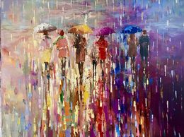 Painting, Four Seasons, Ewa Czarniecka