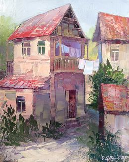 Peinture, Sunlit Village Charm, Kamo Atoyan