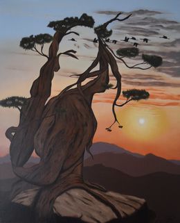 Painting, Bonsaï Love, Farid Saâdi