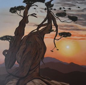 Painting, Bonsaï Love, Farid Saâdi