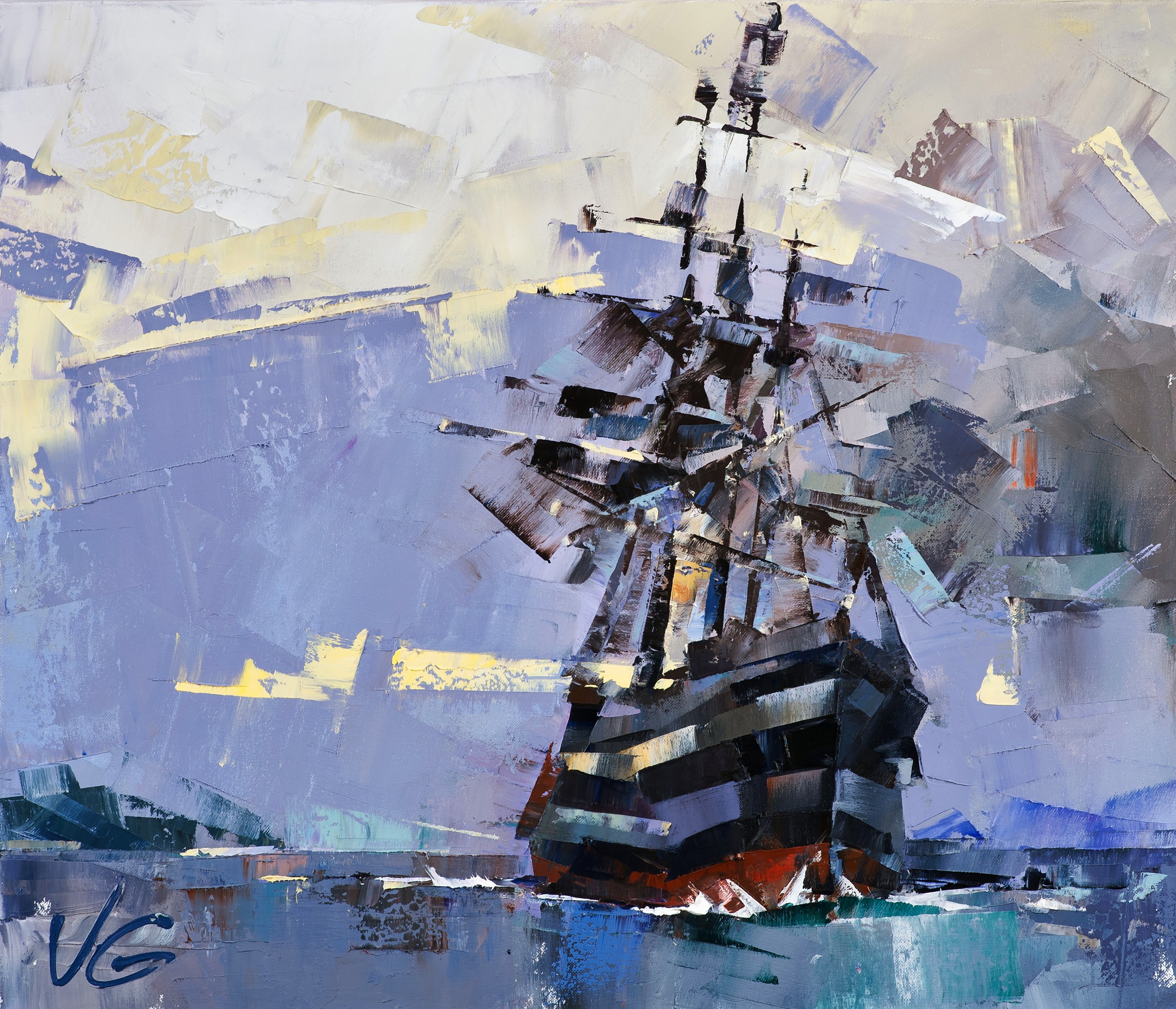 Volodymyr Gluhomanyuk, Ghost ship Volodymyr Gluhomanyuk, Ghost ship