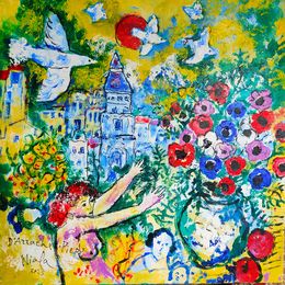 Painting, D'arrache pieds, Niala