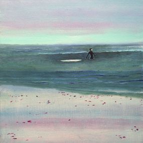 Gemälde, Surfer, Peter de Boer