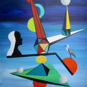 Gemälde, A Delicate Balance, Serge Lecomte