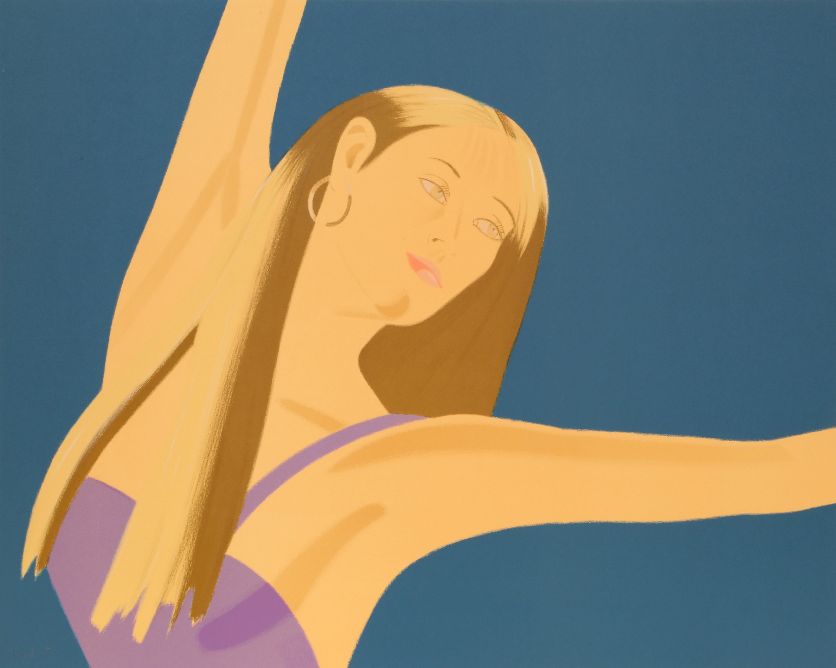 Alex Katz, Night: William Dunas Dance 4 (Pamela) Alex Katz, Night: William Dunas Dance 4 (Pamela)