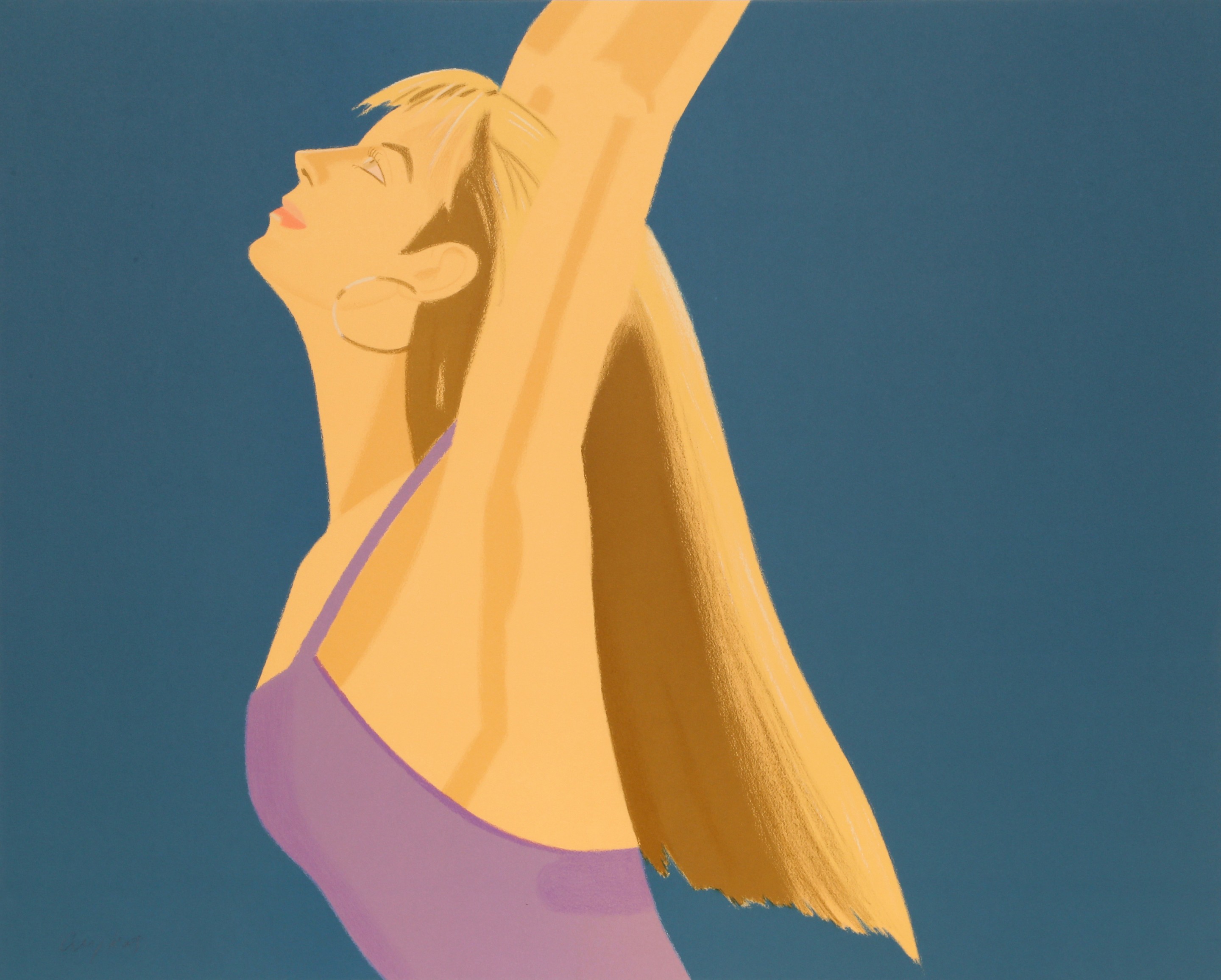 Alex Katz, Night: William Dunas Dance 3 (Pamela) Alex Katz, Night: William Dunas Dance 3 (Pamela)