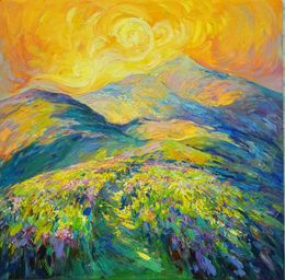 Painting, Road beyond the horizon, Serhii Cherniakovskyi