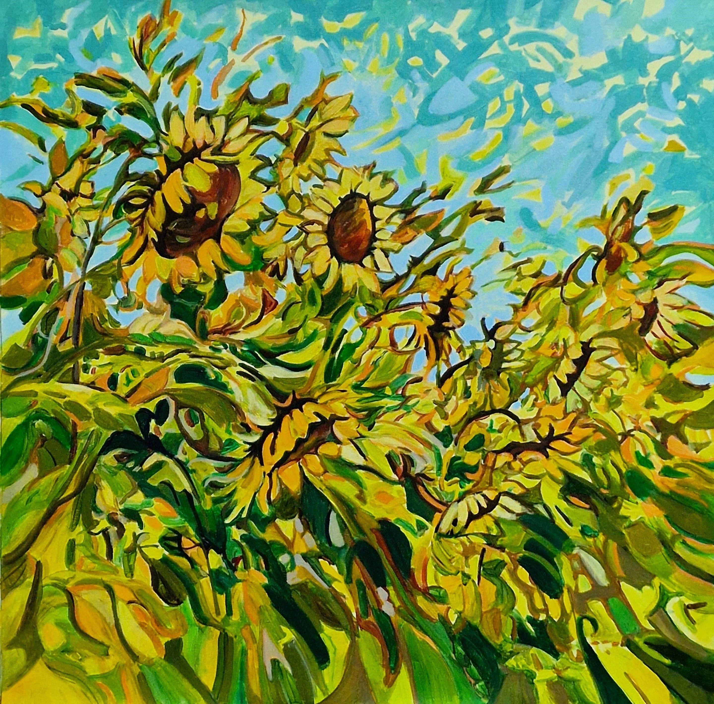 Alexandra Djokic, Sunflowers Alexandra Djokic, Sunflowers