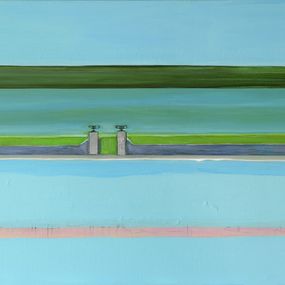 Painting, La Loire tropicale, Patrick Santoni