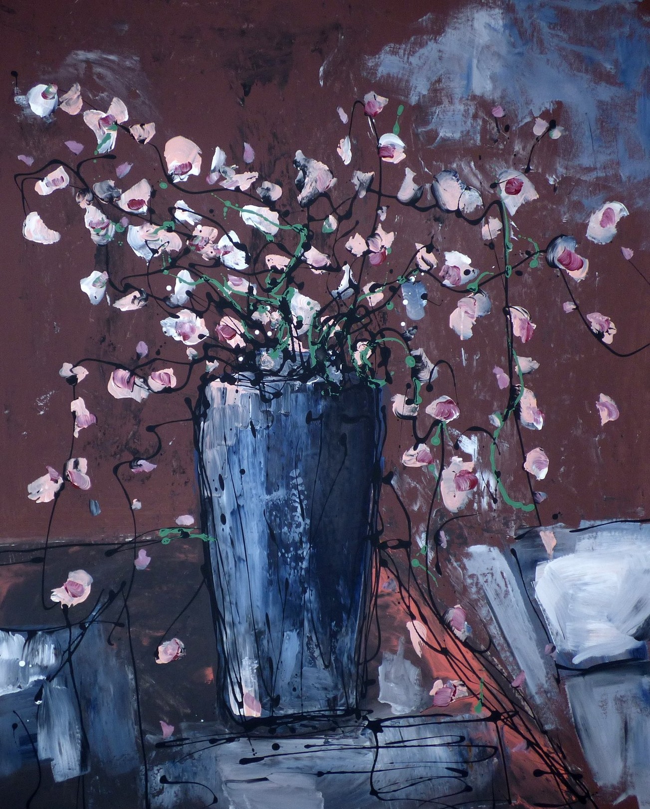 Floria Rey, StillLife with springflowers Floria Rey, StillLife with springflowers