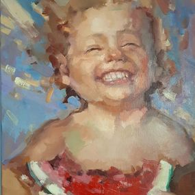 Gemälde, Sunshine Bliss: The Aroma of Summer Watermelon, Max Skoblinsky