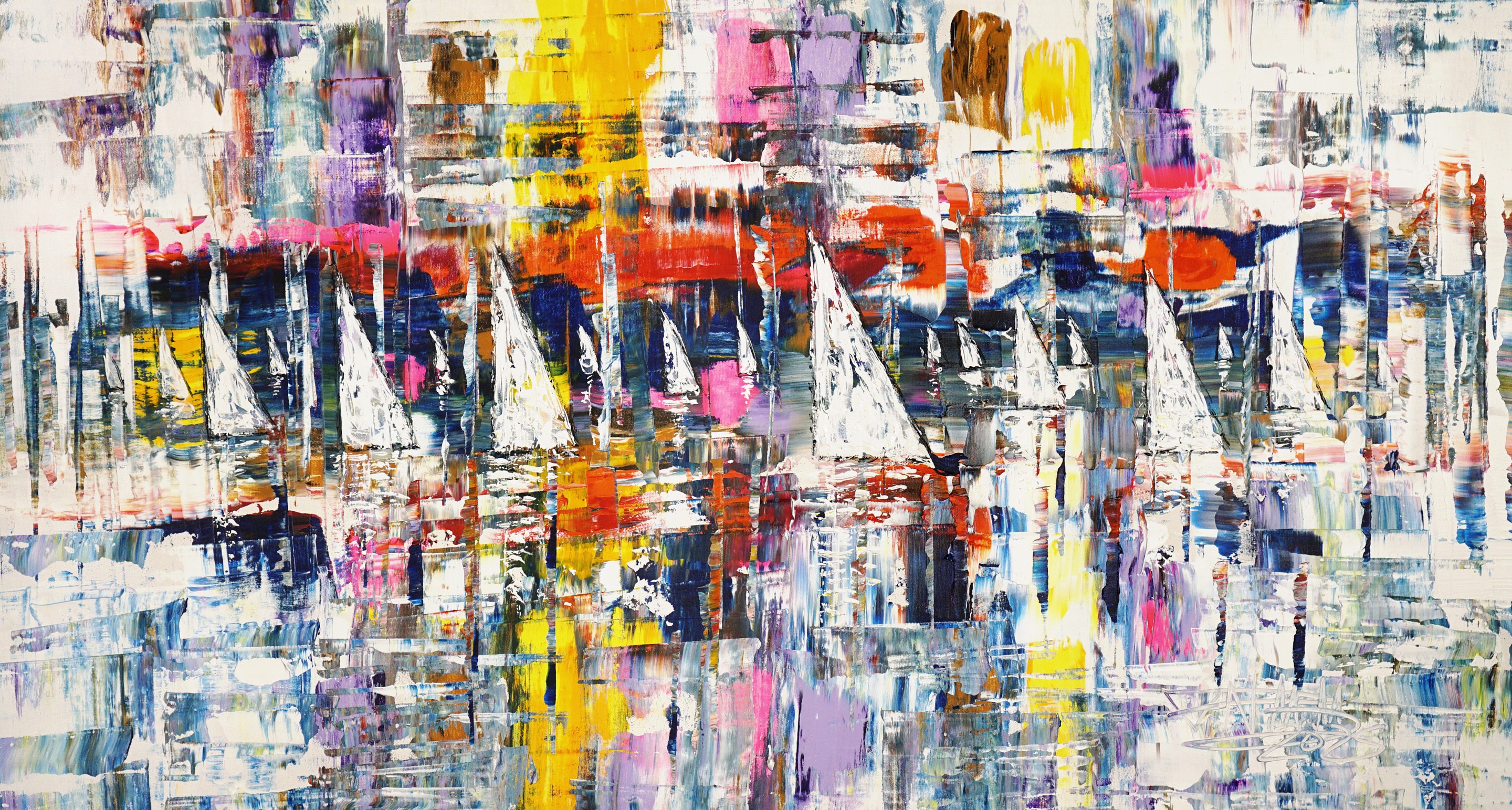 Peter Nottrott, Sail Boat Impressions L 1 Peter Nottrott, Sail Boat Impressions L 1