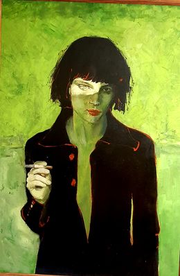 Peinture, "Smoldering Reflections, Max Skoblinsky