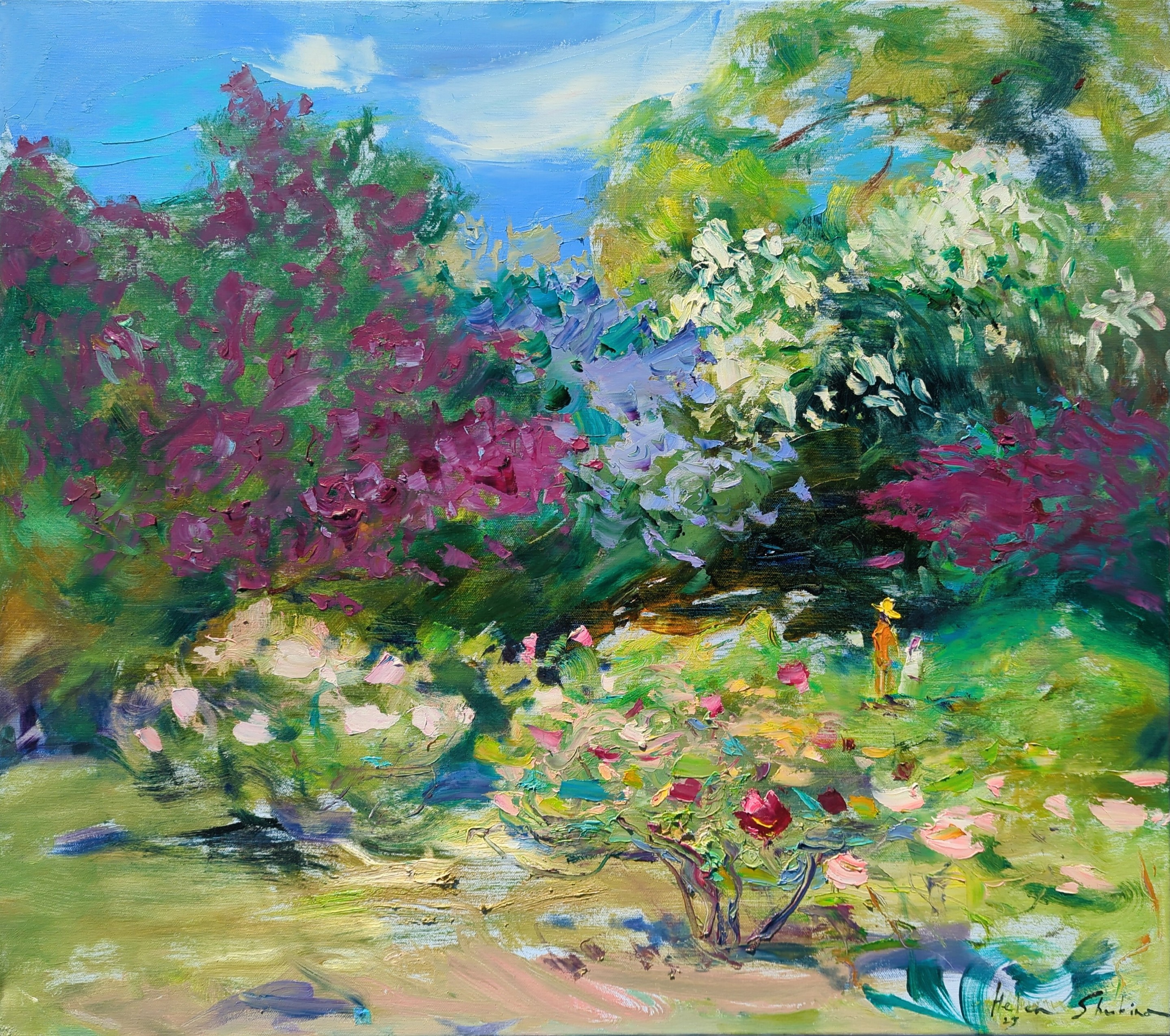 Helen Shukina, The charm of a sunny garden Helen Shukina, The charm of a sunny garden