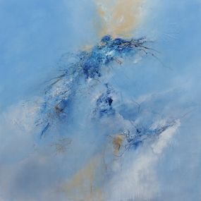 Gemälde, L'espace est liberté - Abstraction onirique, Sandrine Belmont