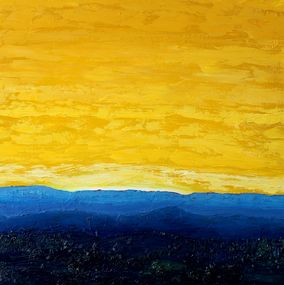 Gemälde, Yellow dawn, Andriy Klishyn