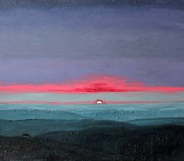 Painting, Dawn sky, Andriy Klishyn