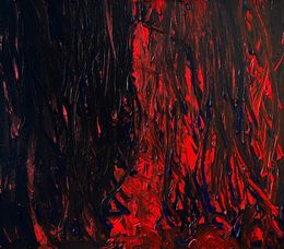 Peinture, Heavy Metal/ Fool (Double side), Vladyslav Vladymyrov