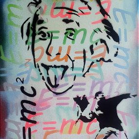 Painting, Einstein & Banksy, Spaco