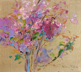 Peinture, Sakura, moment of eternity, Helen Shukina