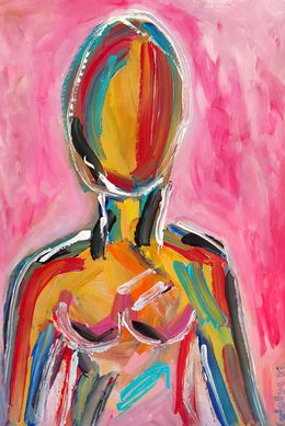 Gemälde, Woman's heart and strength, Natalya Mougenot