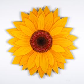 Painting, Sun flower, George Koutsouris